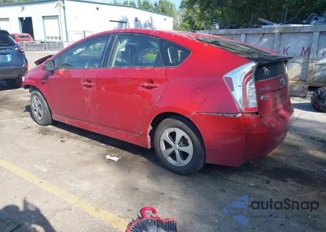 2015 Toyota Prius Two from USA, damaged, VIN JTDKN3DU2F0472685